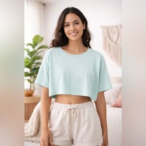 Mint Cropped Tee XXL / Camiseta Corta
